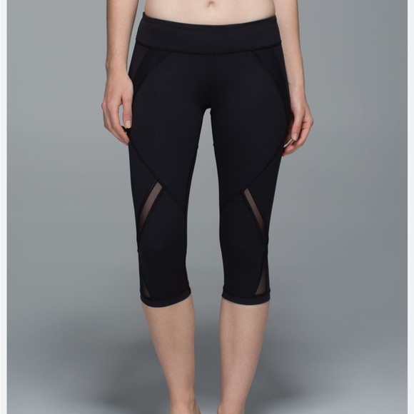 Lululemon Cool to Street mesh detail crop leggings - Picture 1 of 6
